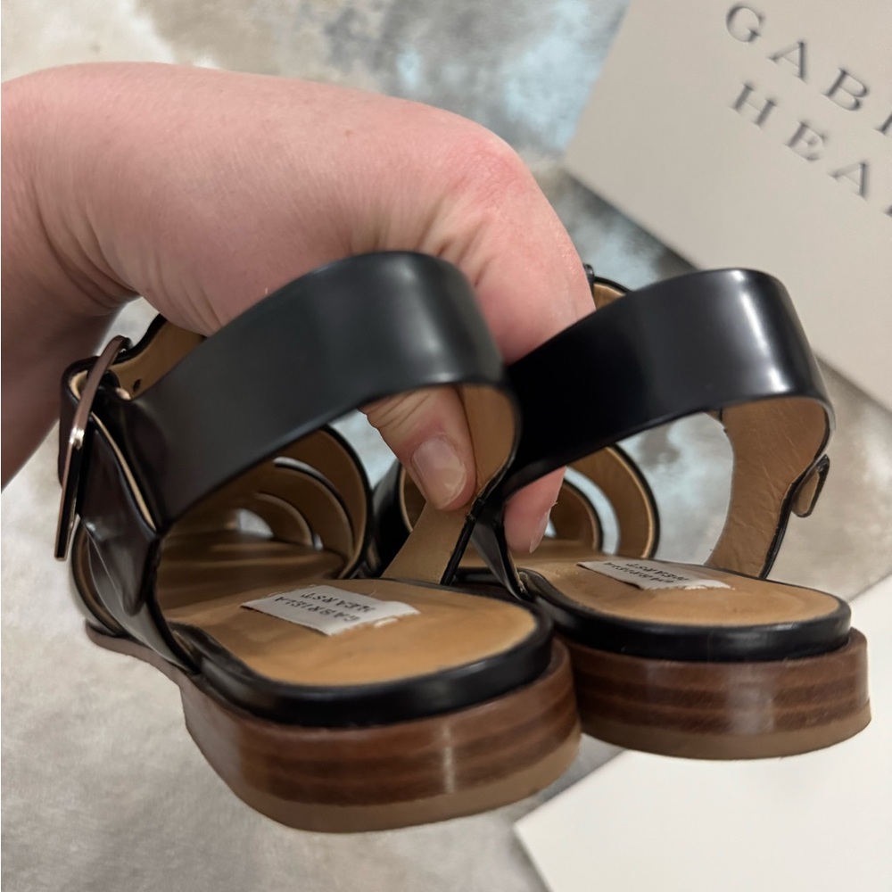 GABRIELA HEARST- Lynn leather sandals size 37 - Picture 5 of 9